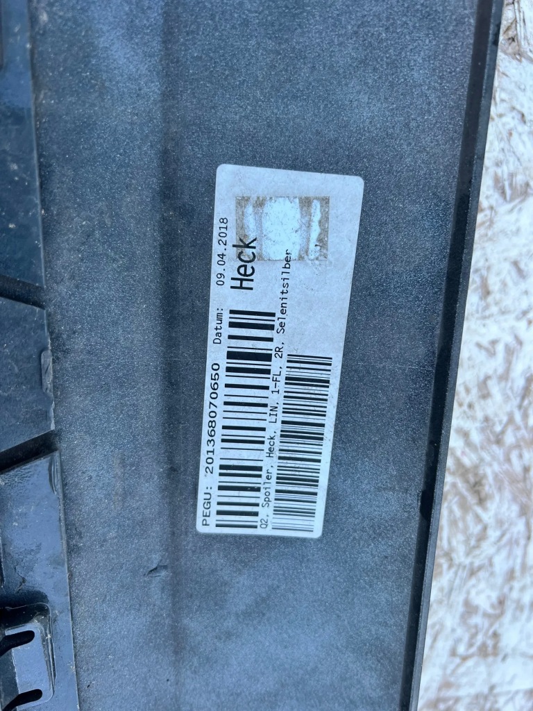 фото №8, Audi q2 81a 2018- бампер задний задняя