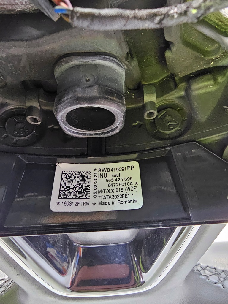 фото №12, Воздуховод кожа multifunkcjna audi a4 b9 a5 8w 8w0419091fp soul