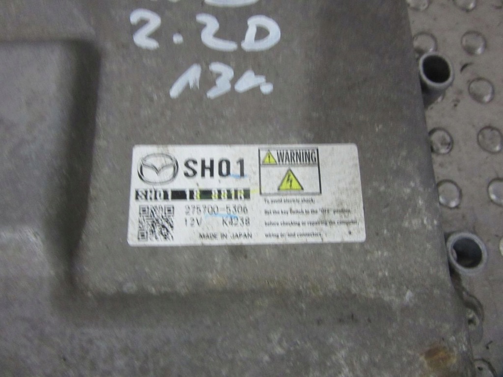 фото №13, Mazda cx5 2.2d 2013 бортовий комп'ютер набір do запуск