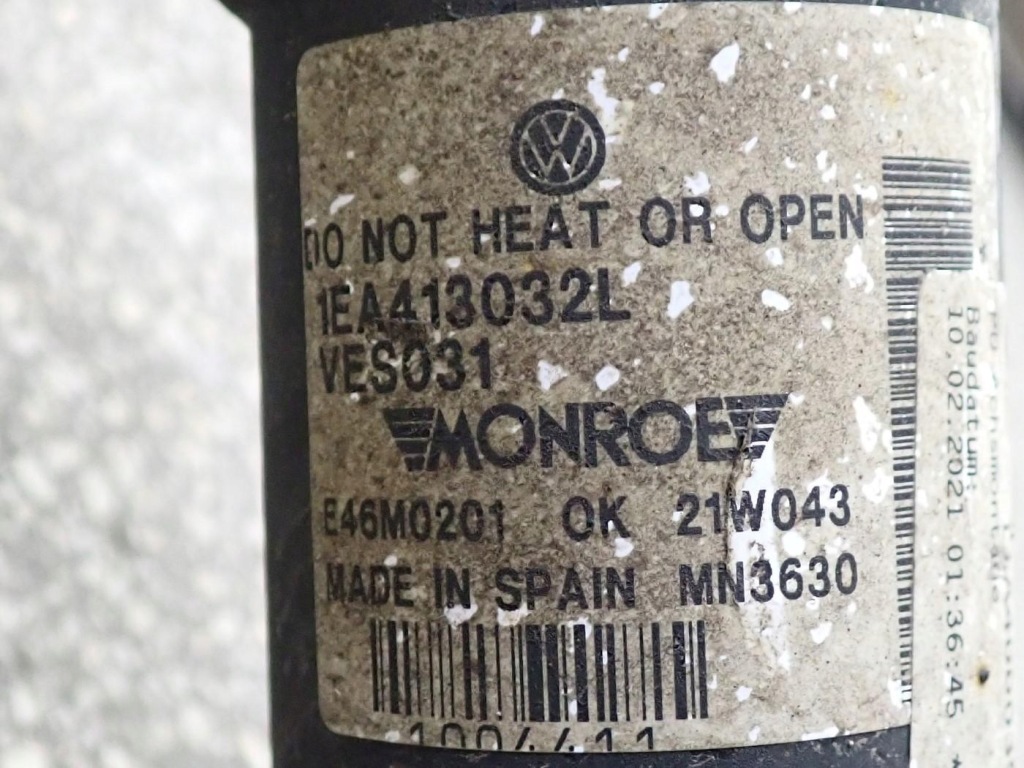 фото №9, Mcperson поворотный кулак амортизатор активный комплект правая vw id4 id.4 pro 21r