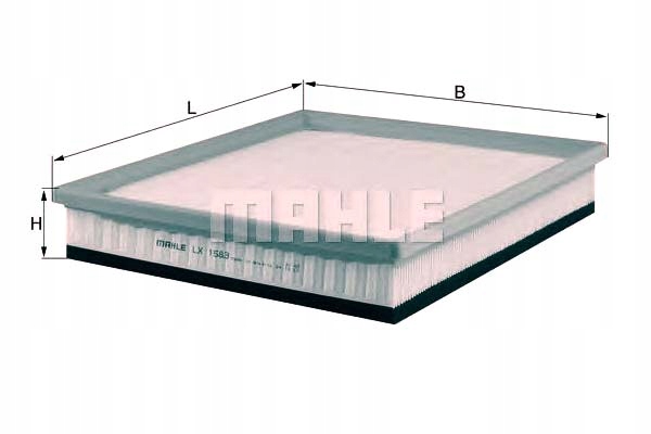 фото №1, Mahle фильтр воздуха nissan primastar dci 115 x8