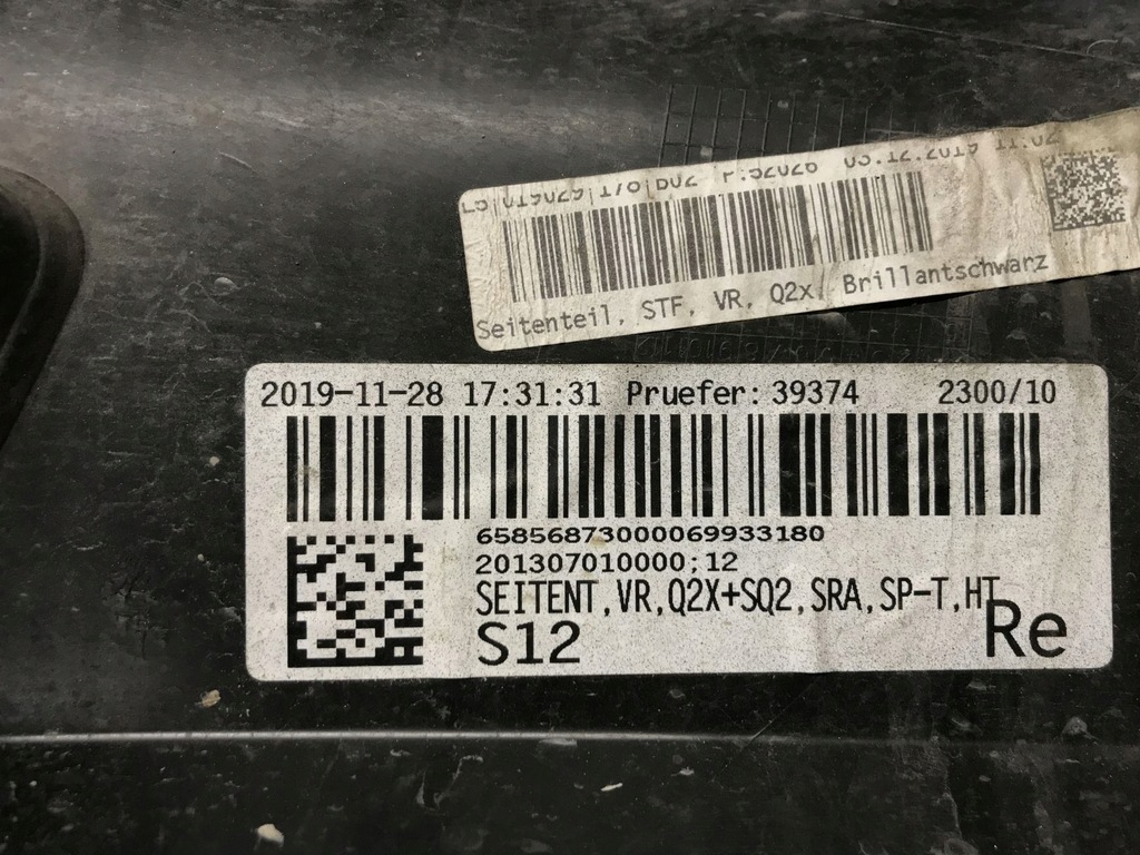 фото №8, Кутик бампера правий перед audi q2 s-line