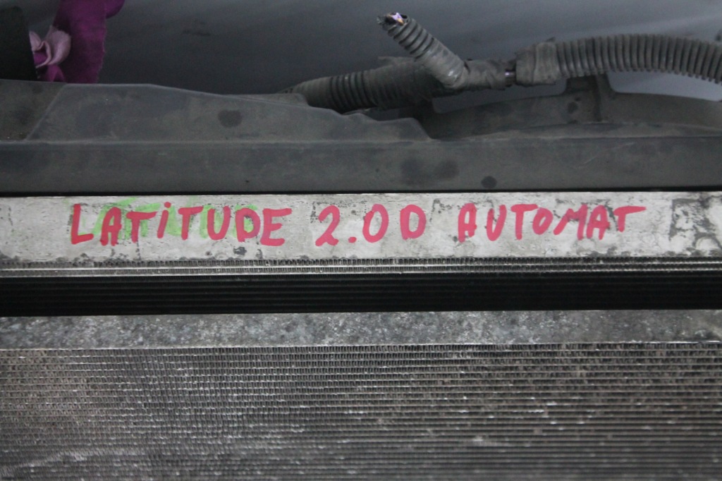 фото №2, Радиатор комплект renault latitude 2.0 dci авто