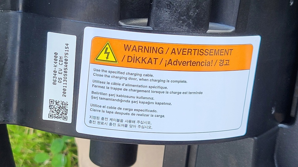 фото №14, Кришка роз'єм заряджання hyundai kona electric ev 18-20 оригінальний номер 86340-k4000 nowa