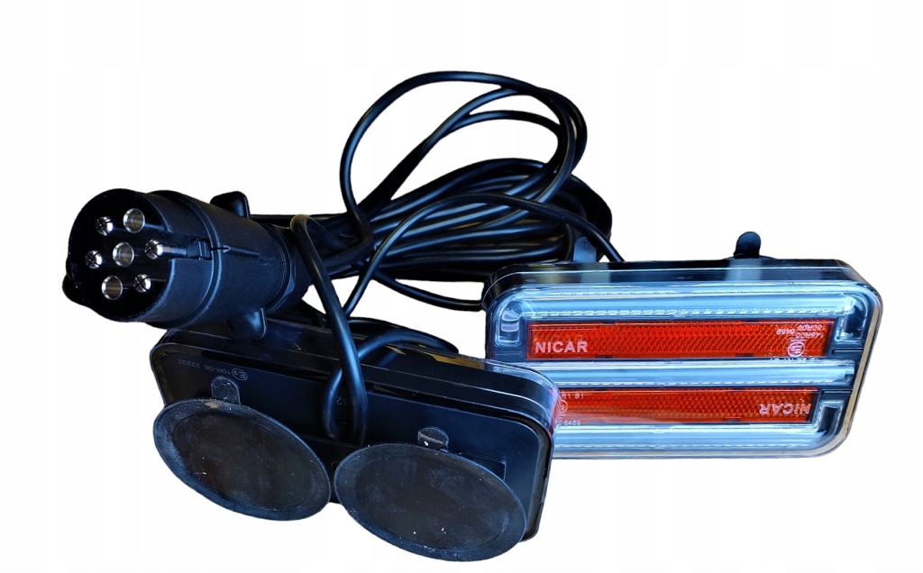 фото №4, Led лампы задние светодиодные do przyczepek шланг 7,5m