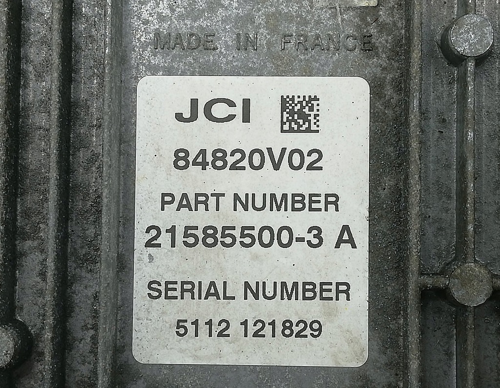 фото №6, Бортовой компьютер двигателя блок управления citroen xsara picasso 1.8 16v 9659785880