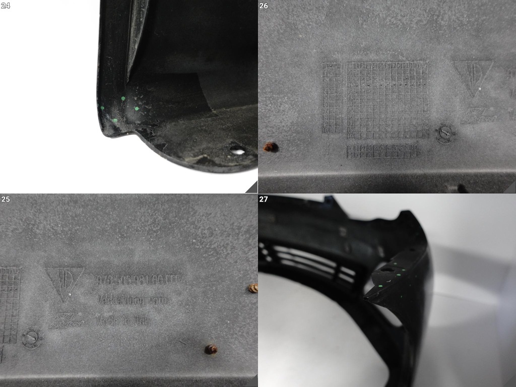 фото №13, Porsche panamera 970 gts aero kit 09-13 бампер перед + решётка sprysk/6xpdc