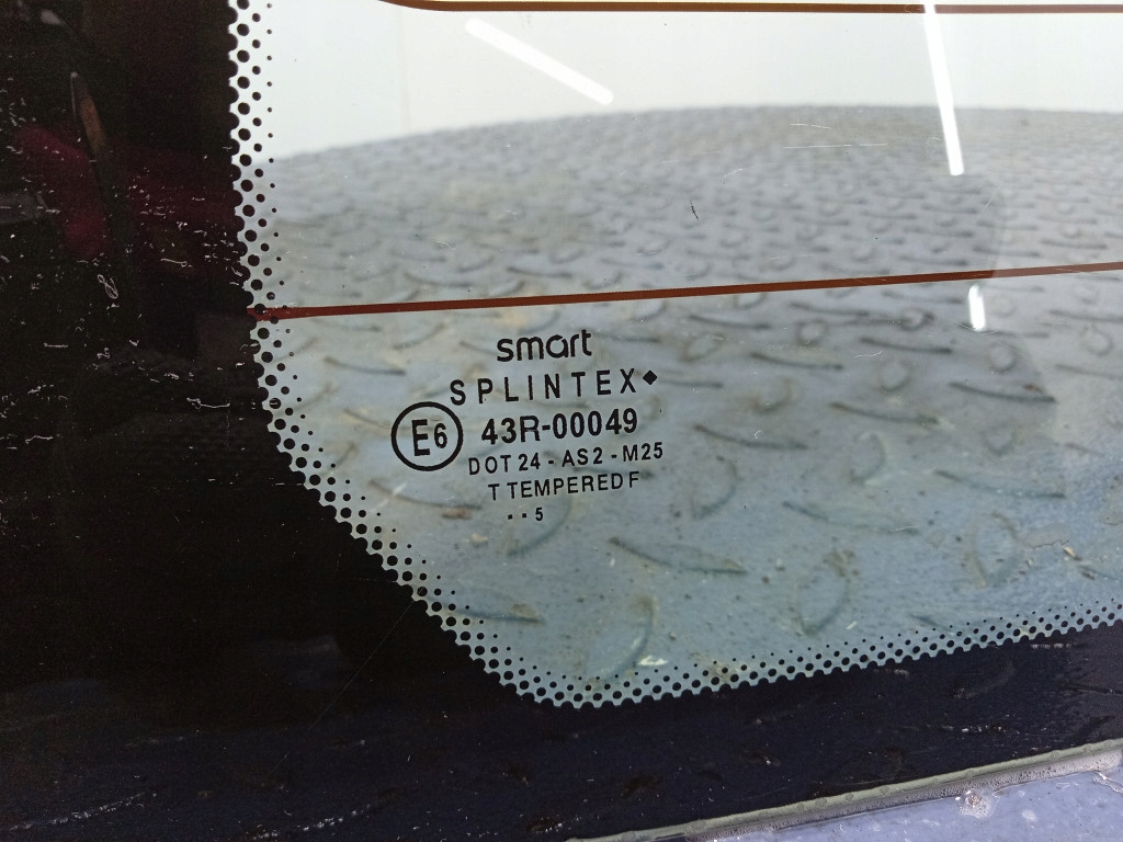 фото №7, Smart fortwo i w450 скло задня кришка багажника багажника верхній