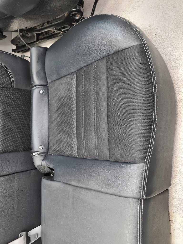 фото №13, Renault megane iii lift сиденья заднее сиденье кожа kombi