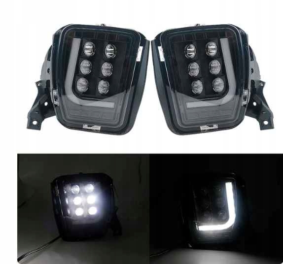 Купить Dodge ram 1500 2013 - 2018 противотуманные фары led plus drl