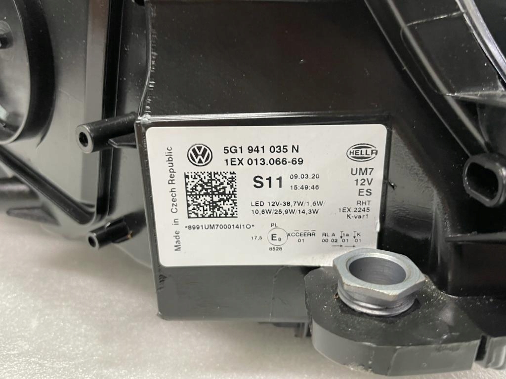 фото №14, Vw golf 7 lift gte full led лампа ліва права