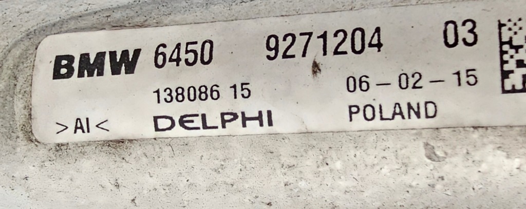 Mini cooper f54 f55 f56 f57 комплект радіатор інтеркулер вентилятор дизель Оригінал