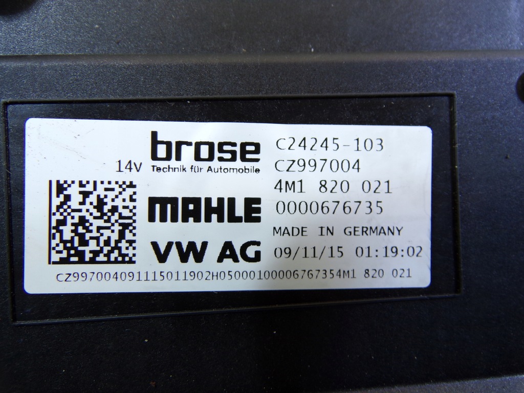 фото №7, Воздуходувка обдув вентилятор audi a4 b9 4m1820021