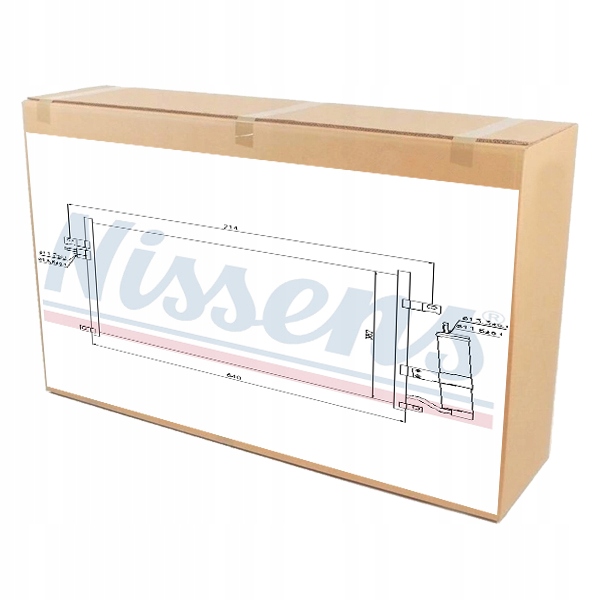 фото №1, Радіатор кондиціонера do daewoo nubira 1.8