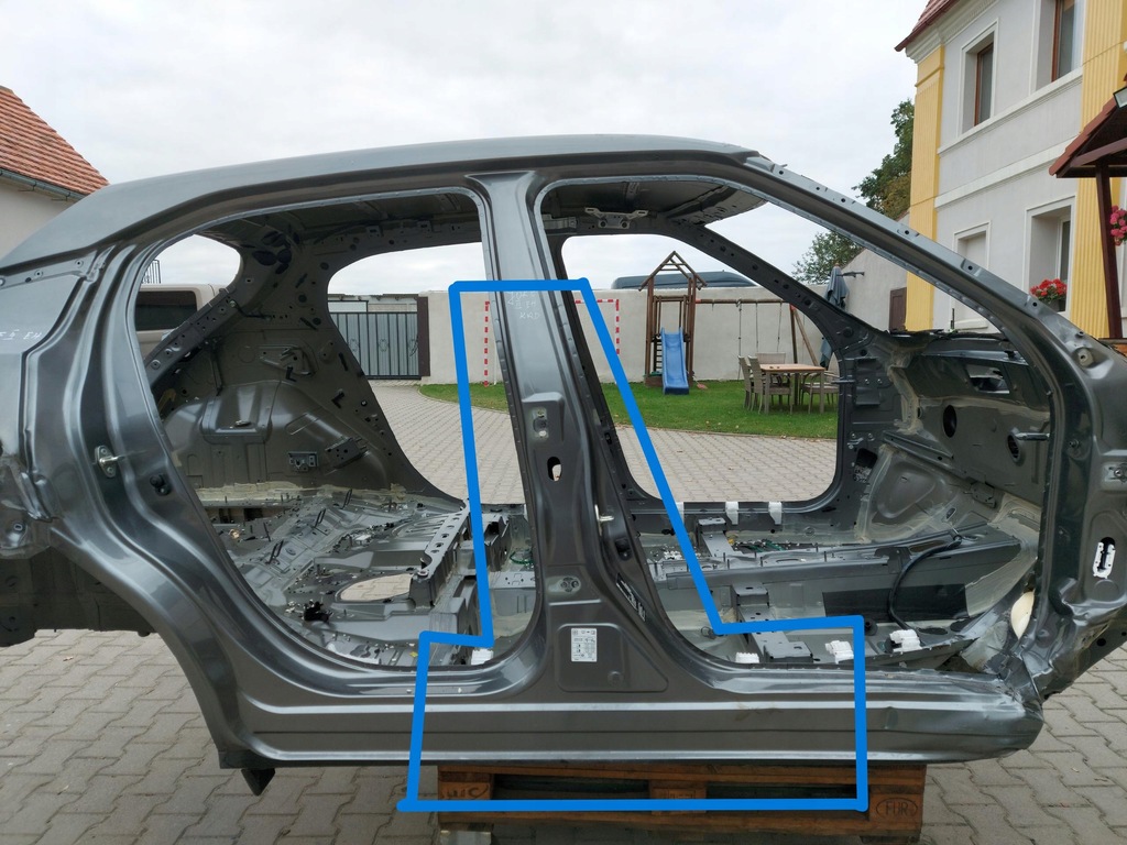 фото №1, Nissan juke ii f16 блок двигателя порог правый kad