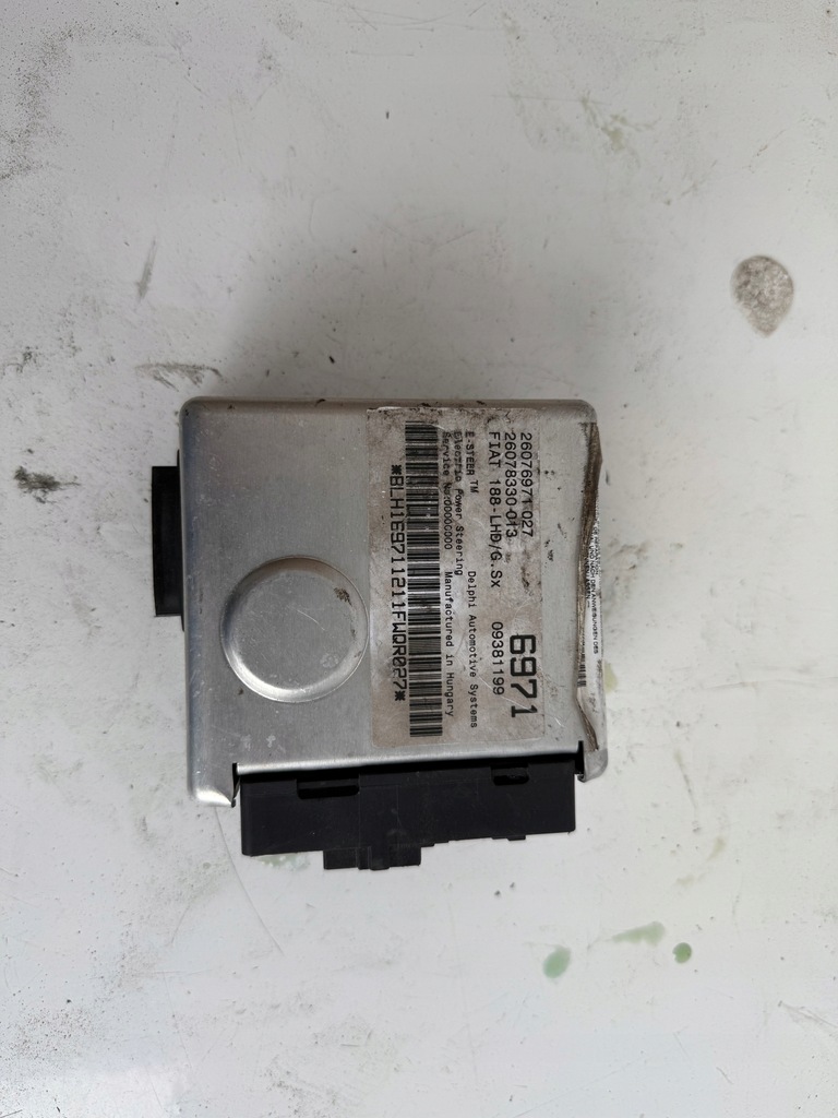 фото №1, Бортовой компьютер блок управления 26076971027 fiat punto ii