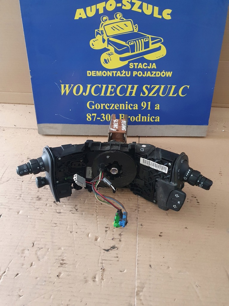 фото №1, Перемикач стрічка шлейф перемикач підрульовий renault scenic ii 820012772819d