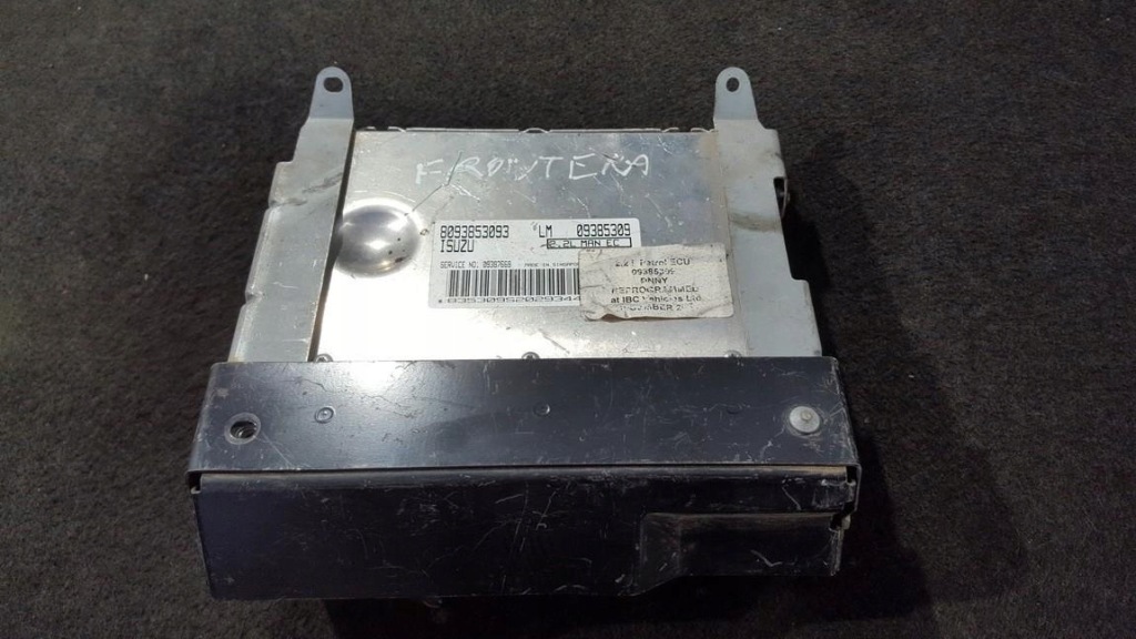 фото №1, Opel frontera бортовой компьютер двигателя 2004 2.2l 8093853093 lm09385309