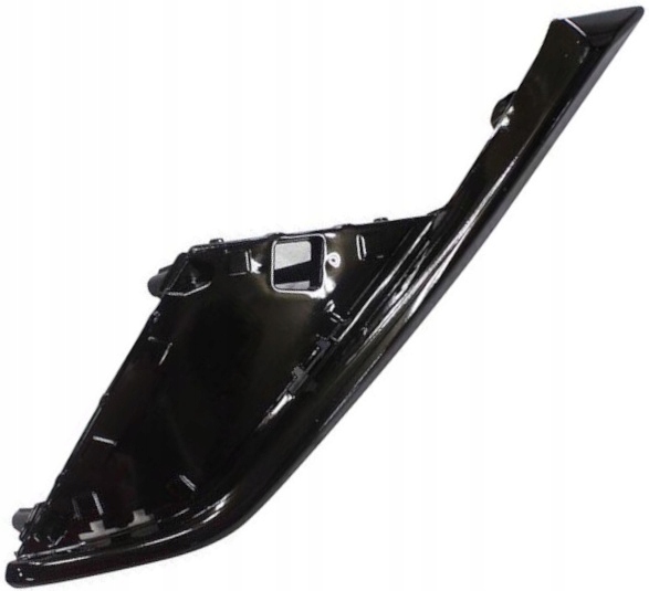 фото №1, Правая рамка решётка бампера перед оригинал mazda cx-3 чёрный блеск