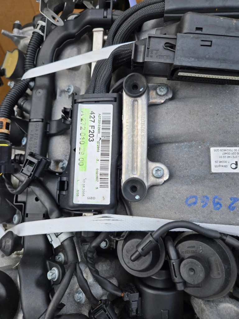 фото №7, Двигатель kompletny 3.5 v6 272.960 272960 mercedes nr 7030d