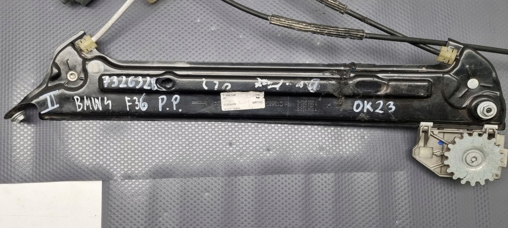 фото №13, Механізм скло bmw оригінальний номер 7326328