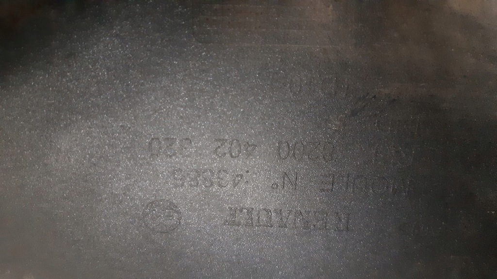 фото №8, Бампер задняя pdc ted69 renault clio iii