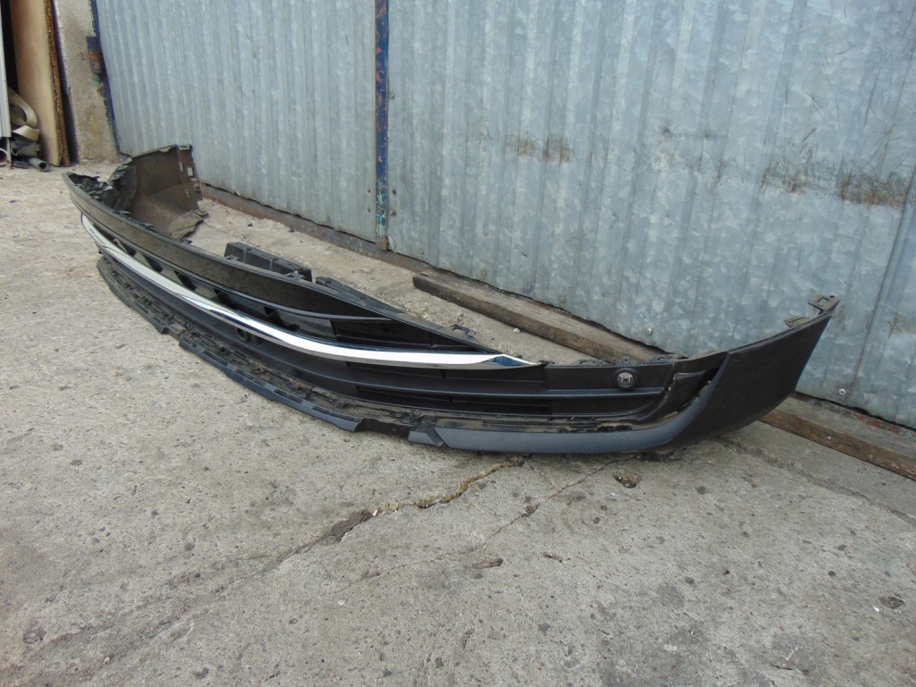 фото №6, Накладка бампера перед диффузор vw tiguan 2020-