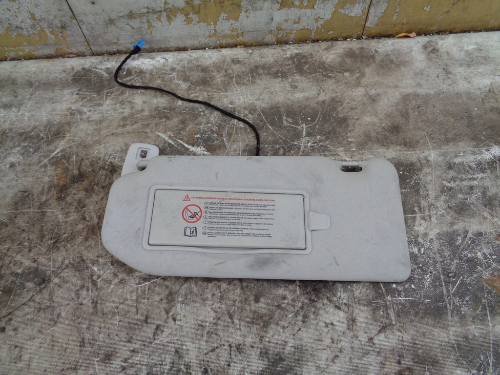 фото №1, Козирок сонцезахисний лівий citroen c4 ii b7