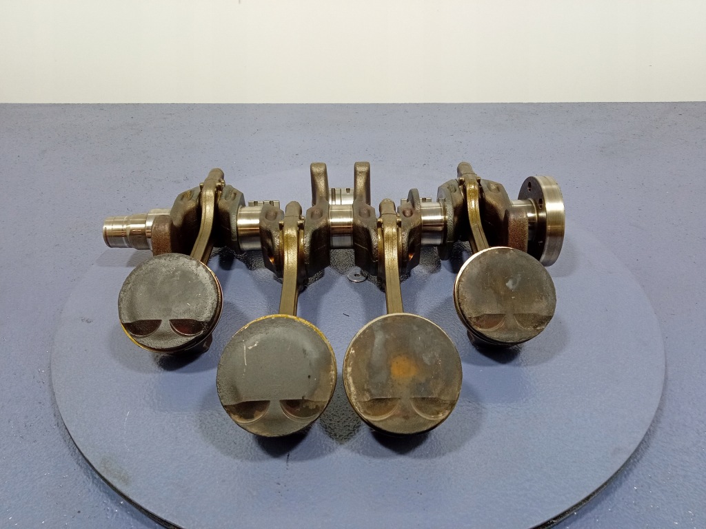 фото №4, Skoda fabia iii 6v 14- 1.2 tsi cjz cjzc wał коленчатый поршни