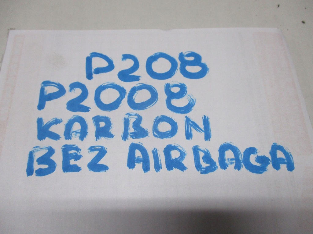 фото №8, Консоль pulpit панель приладів peugeot 208 2008 карбон