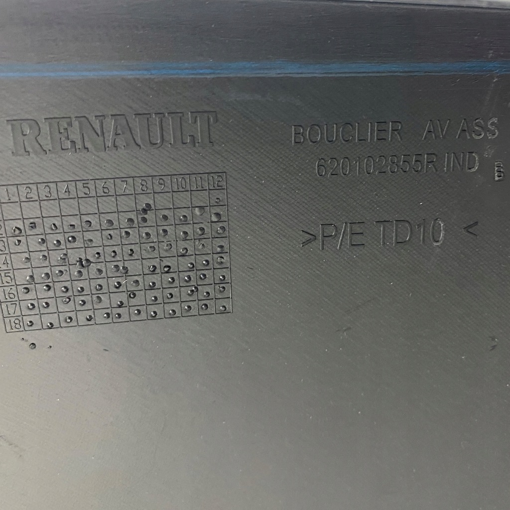 фото №11, Новий оригінальний номер бампер передній renault zoe z.e 620102855r