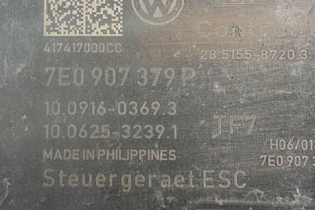 фото №7, Насос abs vw caddy iv фургон saa, sah 7e0614517m 1.2l бензиновый 62kw 2017