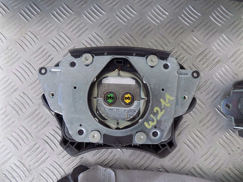 фото №6, Mercedes w211 консоль подушка безпеки ремені оригінал