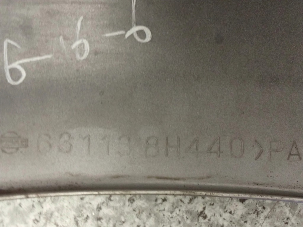 фото №9, Nissan xtrail t30 01-07 крыло передний левый kx4 пластиковый