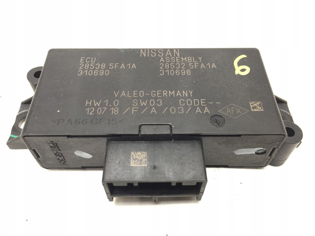 фото №1, Micra k14 v модуль блок управления парктроник pdc