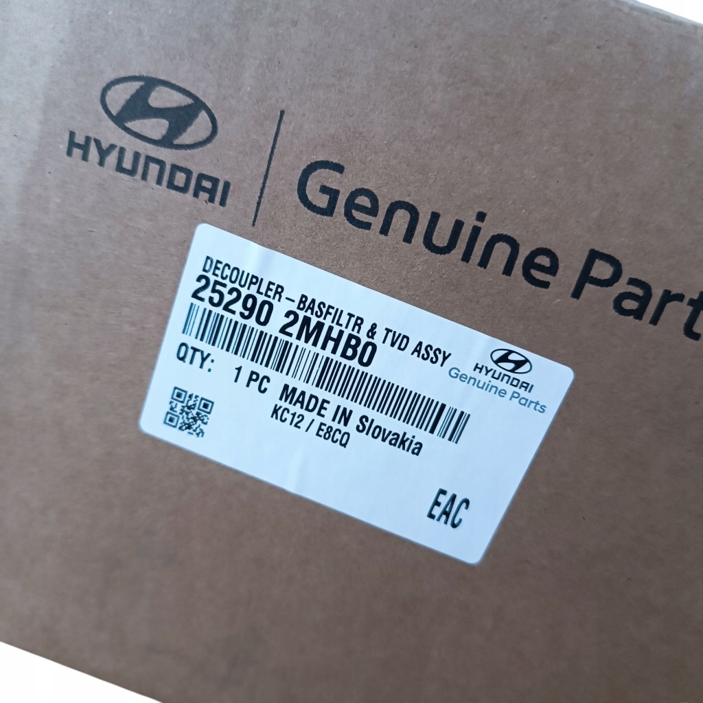 Шкив коленчатого вала hyundai kia 1.6 t-gdi 25290-2mhb0 Недорого