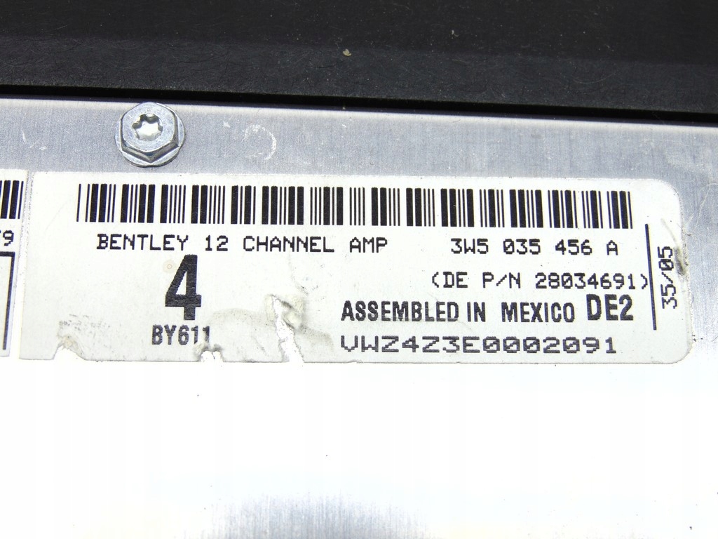 фото №4, Підсилювач bentley continental 3w5035456a