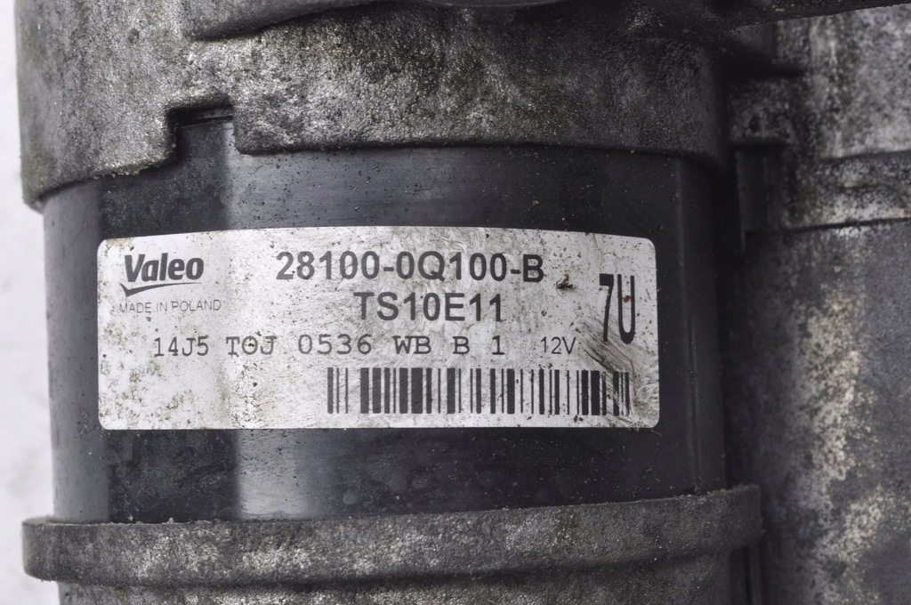 фото №7, Toyota aygo ii 1.0 стартер 28100-0q100-b