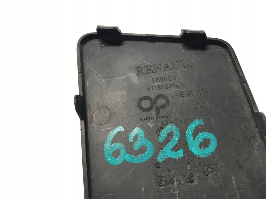 фото №5, Заглушка фаркоп бампера renault master 511803464r