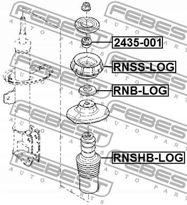 фото №3, Подушка амортизатора перед renault duster lodgy