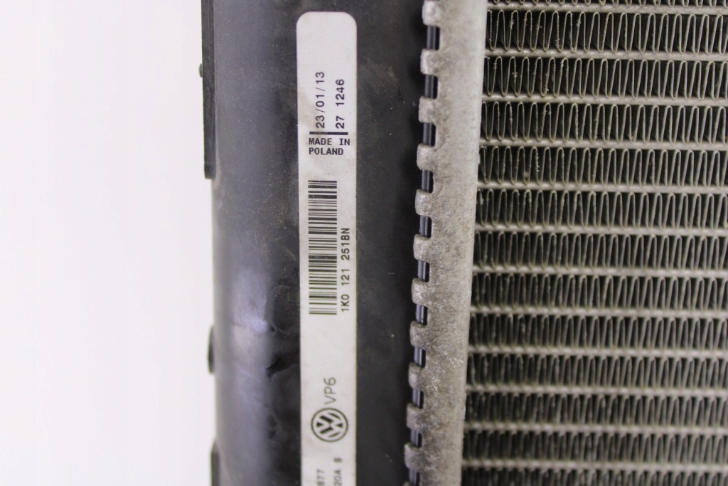 Vw seat skoda polo радіатор двигуна води 1k0121251bn Ціна