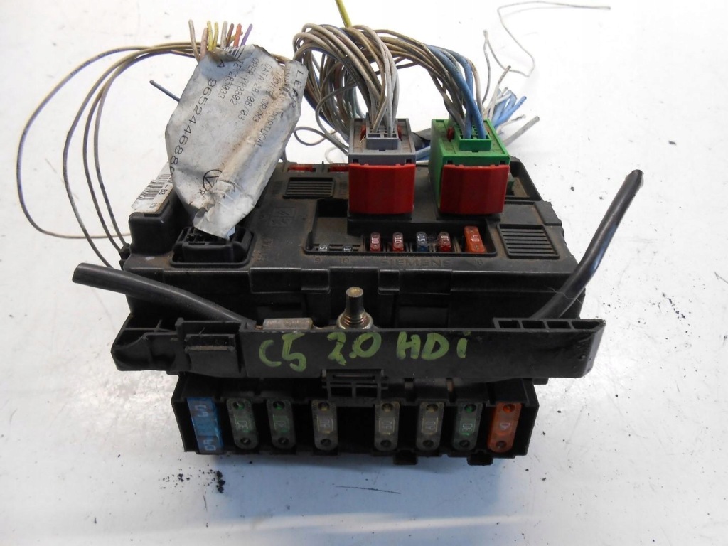 фото №1, Коробка запобіжників citroen c5 2.0 hdi #