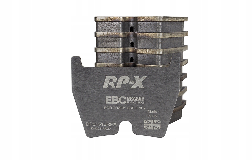 фото №1, Dp81513rpx спортивные тормозные колодки тормозные rp-x racing ebc brakes audi r8 rs3 8v