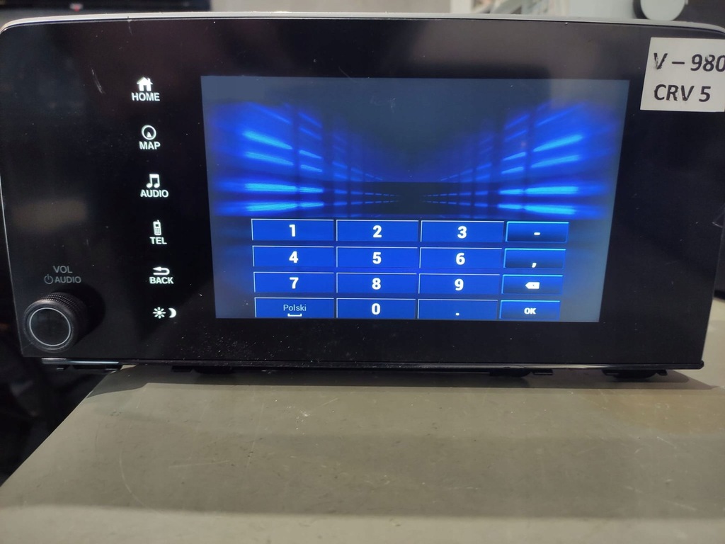 фото №12, Honda cr-v v 2021 навігація екран радіо дисплей 39101-tla-ge2-m1+ коди
