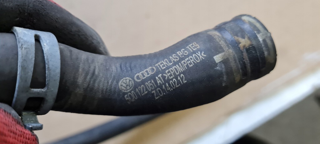 фото №5, S3 8v sedan a3 шланг wąż wody 2.0 tfsi 5q0122051at