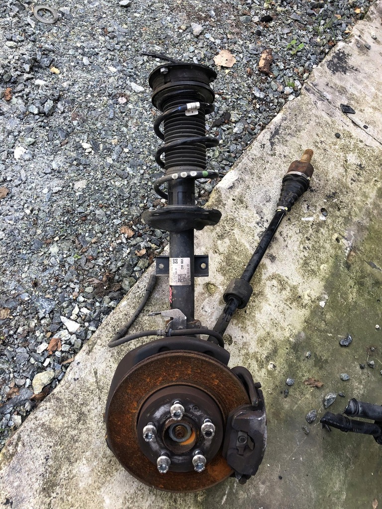 фото №10, Vw polo vi 2g 1.0 поворотный кулак правая 2q0413031