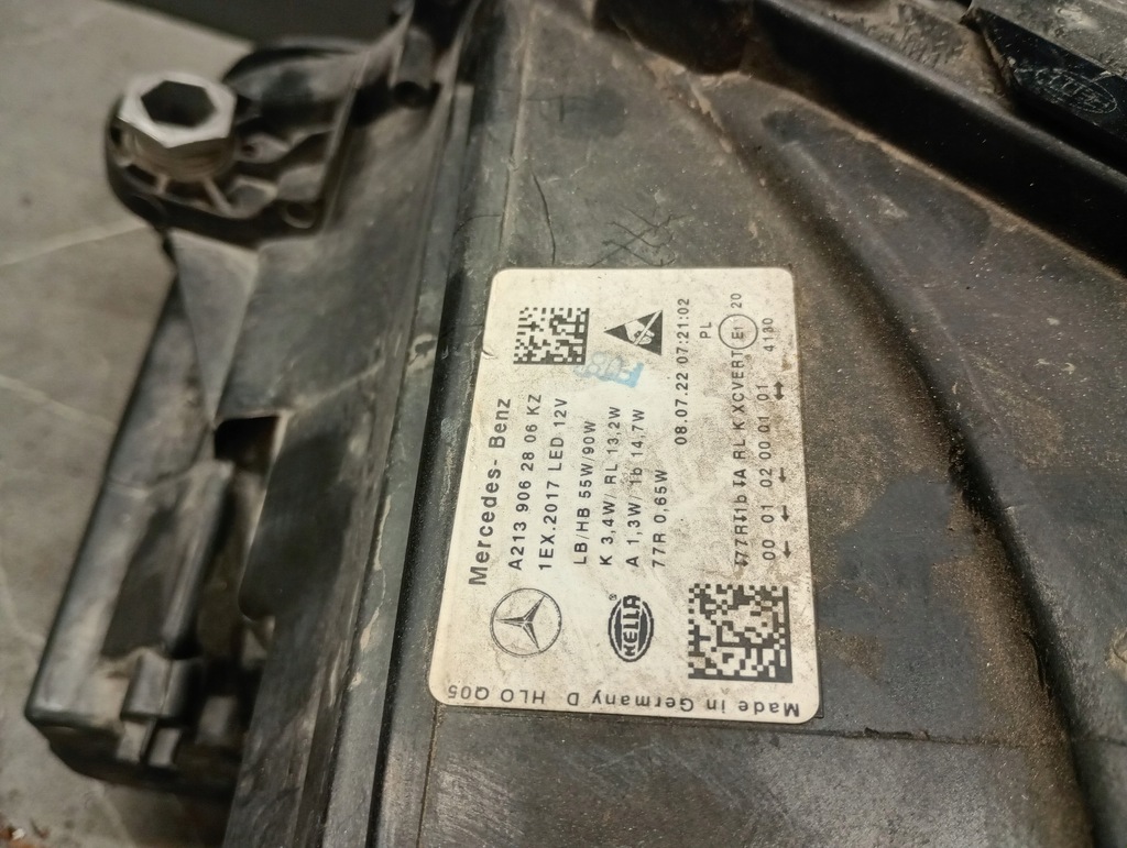 фото №12, A2139062806 relektor правий перед mercedes e klasa w213 multibeam led