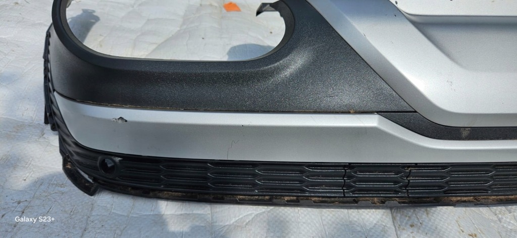 Накладка спойлер бампера задній audi q7 s-line 4m0807563b Зі Шроту