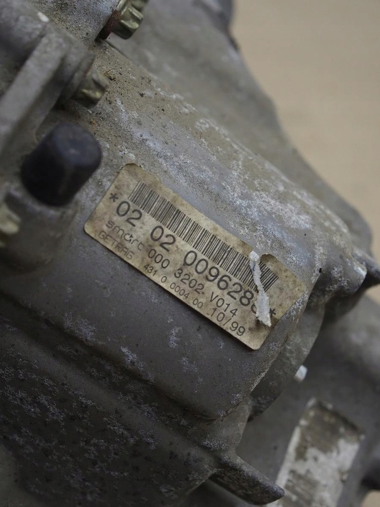 фото №7, Коробка передач передач 0003202v014 smart fortwo i 0.6 600