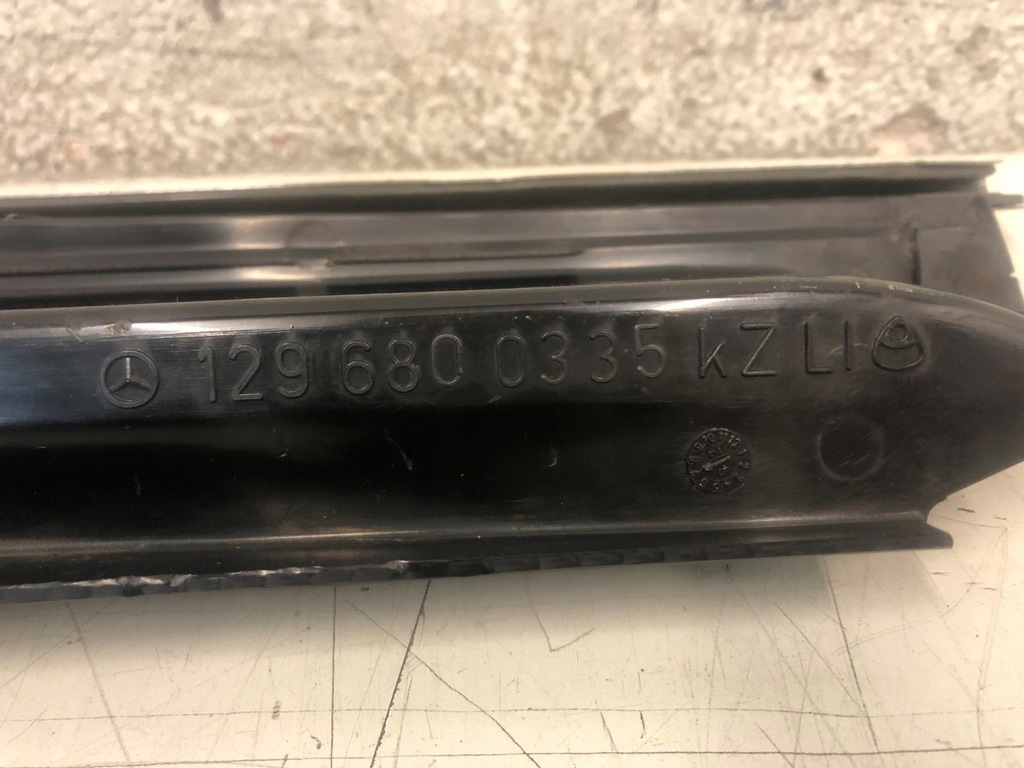 фото №5, Молдинг порог 1296800335 правая mercedes r129 sl a245